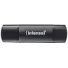 Bild von Intenso USB Stick Flex Line 64GB USB 3.2 GEN 1X1 Black (64 GB, USB-A, USB-C), USB Stick, Schwarz