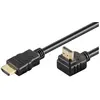 Bild von Goobay High-Speed-HDMI-90°-Kabel mit Ethernet (5 m), Videokabel, Schwarz