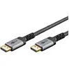 Bild von Goobay DisplayPort   DisplayPort (5 m), Videokabel, Schwarz, Silber, Grau