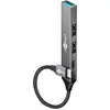 Bild von Goobay Slim 4-Port USB-Hub, USB-C auf USB-C/USB-A, USB 3.2 (USB-C, 4 Ports), Dockingstation + USB Hub, Grau