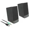 Bild von Delock USB Stereo 2.0 Lautsprecher mit 3,5 mm Klinke und USB Strom, PC Lautsprecher, Schwarz