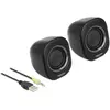 Bild von Delock Mini Stereo, PC Lautsprecher, Schwarz