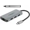 Bild von Delock 63252 (USB-C, 4 Ports), Dockingstation + USB Hub, Grau