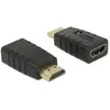 Bild von Delock HDMI-A zu (HDMI, 4.40 cm), Data + Video Adapter, Schwarz