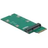 Bild von Delock Adapter M.2 Key B+M to Mini PCIe slot (PCIe / USB), Kontrollerkarte