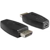 Bild von Delock DP zu (Mini DP, 15 cm), Data + Video Adapter, Schwarz
