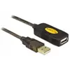 Bild von Delock USB 2.0 Aktiv-Verlängerungskabel (15 m, USB 2.0), USB Kabel