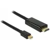 Bild von Delock Mini DisplayPort   HDMI (Typ A) (1 m), Videokabel, Schwarz