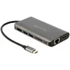 Bild von Delock 87683 (USB-C), Dockingstation + USB Hub, Grau