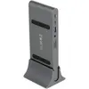 Bild von Delock Dockingstation USB-C   USB/SD/LAN/HDMI/DP (USB-C, 9 Ports), Dockingstation + USB Hub, Grau