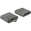 Bild von Delock 91498 (USB-C), Speicherkartenlesegerät, Schwarz