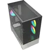 Bild von Sharkoon MK7 ARGB Black (schwarz, Tempered Glass) (mATX, Mini-ITX), PC Gehäuse, Schwarz