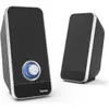 Bild von Hama Sonic Ls-206, PC Lautsprecher, Schwarz, Silber