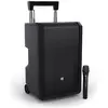 Bild von LD Systems ANNY 10 HHD B5 - 10" Mobiler Bluetooth PA-Lautsprecher mit Akku, Mixer und 1x Funkmikrofon (Aktiv, 1x 80 W), PA Lautsprecher, Schwarz