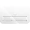Bild von Villeroy & Boch, Betätigungsplatte, V&B Betätigungsplatte ViConnect M200 269x161x13mm Glass, Glossy White