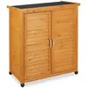 Bild von Relaxdays, Gartenhaus + Gartenschrank, Gartenschrank