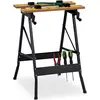 Bild von Relaxdays, Werkbank + Arbeitsbock, Werkbank (56 cm, 62 cm)