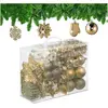 Bild von Relaxdays, Christbaumschmuck, 100-tlg. Weihnachtskugeln-Set (100x)