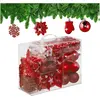 Bild von Relaxdays, Christbaumschmuck, Weihnachtskugeln-Set (100x)