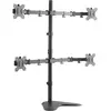 Bild von LogiLink BP0046 (Tisch, 32", 8 kg), Monitor Halterung, Grau, Silber, Schwarz