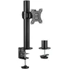 Bild von LogiLink BP0103 Monitorius-Halterung 17-32 Zoll Stahl 19 kg max. (Tisch, 32", 9 kg), Monitor Halterung, Schwarz