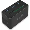 Bild von LogiLink UA0370 (USB-C, 10 Ports), Dockingstation + USB Hub, Schwarz