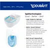 Bild von Duravit, WC Deckel, Spülkasten DURASTYLE 390x170mm, Anschluss rechts/links weiss