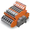 Bild von Wago Klemmenblock, Elektronikzubehör + Gehäuse, Mehrfarbig