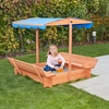 Bild von Home Deluxe Sandkasten BUDDELKISTE