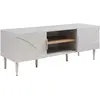 Bild von En.Casa, TV Möbel, Fernsehtisch Starvili mit 2 Türen 120x40x45 cm Beige (120 x 40 x 45 cm)