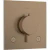 Bild von hansgrohe, Duscharmatur + Badewannenarmatur, Ecostat Comfort E Thermostat encastré pour 2 consommateurs, 33711140, 33711140