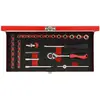 Bild von Gedore Red, Steckschlüssel + Stecknuss, red R49004033 Steckschlüssel-Satz 1/4" 4-13mm 32-teilig (10 mm, 11 mm, 12 mm, 13 mm, 4 mm, 5 mm, 6 mm, 7 mm, 8 mm, 9 mm)