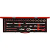 Bild von Gedore Red, Steckschlüssel + Stecknuss, red R46004049 Steckschlüssel-Satz 1/4"+1/2" 49-teilig (1/2")