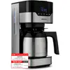 Bild von Medion MD 18458, Filterkaffeemaschine, Silber, Schwarz, Grau