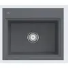 Bild von Villeroy & Boch, Spülbecken, V&B Einbauspüle SUBWAY STYLE 60 S FLAT 580x490mm Abtr. Alu gebü Handbet. gra (Einbauspüle)