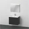 Bild von Duravit, Badmöbelset, D-Neo Möbel-Set, Möbelwaschtisch mit Waschtischunterschrank wandhängend und LED Spiegel, 800x2000