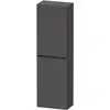 Bild von Duravit, Badezimmerschrank, D-Neo Halbhochschrank, Türanschlag beidseitig, 400x240x1320mm, Griff Diamantschwarz (40 x 24 x 132 cm)