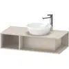 Bild von Duravit, Waschbeckenunterschrank, Waschtischunterbau D-NEO Compact 1 offenes Fach 260x1000x480mm taupe (100 x 48 x 26 cm)