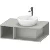 Bild von Duravit, Waschbeckenunterschrank, Waschtischunterbau D-NEO 1 of Fach 260x800x550mm betongrau matt (80 x 55 x 26 cm)