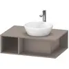 Bild von Duravit, Waschbeckenunterschrank, Waschtischunterbau D-NEO 1 offenes Fach 260x800x550mm basalt matt (80 x 55 x 26 cm)