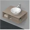 Bild von Duravit, Waschbeckenunterschrank, Waschtischunterbau D-NEO 1 offenes Fach 260x800x550mm leinen (80 x 55 x 26 cm)