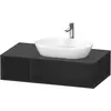 Bild von Duravit, Waschbeckenunterschrank, Waschtischunterbau D-NEO 1 of Fach 260x1000x550mm eiche schwarz (100 x 55 x 26 cm)
