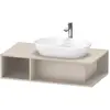 Bild von Duravit, Waschbeckenunterschrank, Waschtischunterbau D-NEO 1 offenes Fach 260x1000x550mm taupe (100 x 55 x 26 cm)