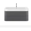 Bild von Duravit, Waschbeckenunterschrank, Happy D.2 Plus bâti-support pour lavabo suspendu, 975x490mm, 2 tiroirs, HP4388080800000 (66.40 x 42.40 x 85 cm)