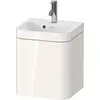 Bild von Duravit, Badezimmerschrank, Waschtischset HAPPY D.2 PLUS Türansch li 400x360mm o HL we hochglanz (40 x 48 x 36 cm)