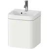 Bild von Duravit, Badezimmerschrank, Waschtischset HAPPY D.2 PLUS Türansch re 400x360mm o HL we seidenmatt (80 x 120 x 59.50 cm)
