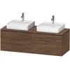 Bild von Duravit, Waschbeckenunterschrank, L-Cube Meuble sous-lavabo en console suspendu, avec plan de toilette en console, 4 tiroirs, pour (142 x 55 x 48.20 cm)