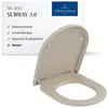Bild von Villeroy & Boch, WC Deckel, Subway 3.0 WC-Sitz, mit Absenkautomatik und abnehmbaren Sitz