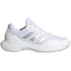 Bild von Adidas, Damen, Tennisschuhe, Gamecourt 2.0 Ac White/Silver Woman (40 2/3), Silber, Weiss