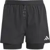 Bild von Adidas, Damen, Outdoorhose, adi365 2in1 Short - Laufshorts - Damen (M), Schwarz